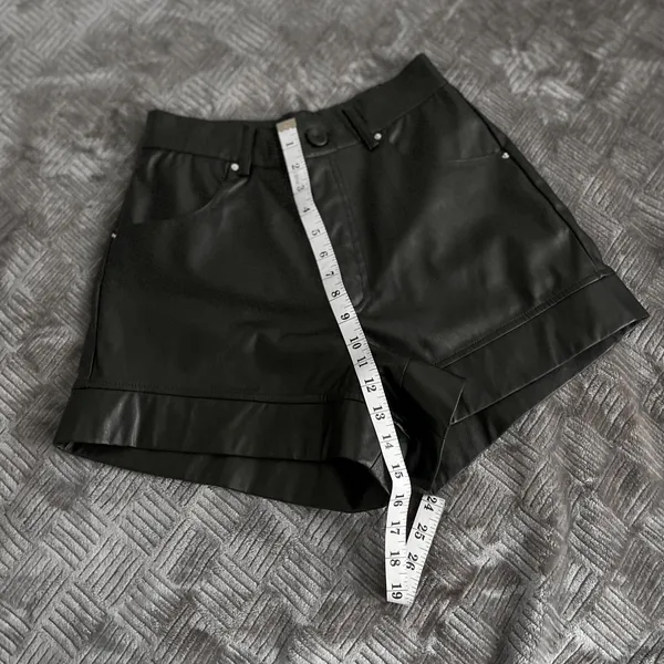 Revolve The Femm Faux Leather Shorts - Image 9