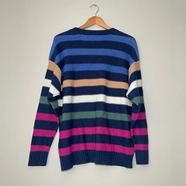 American Eagle Striped Sweater Multicolored - Image 4