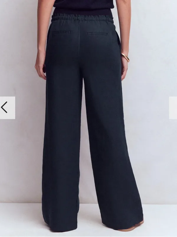 Boden Islington linen pants sz 16 18 long - Image 2