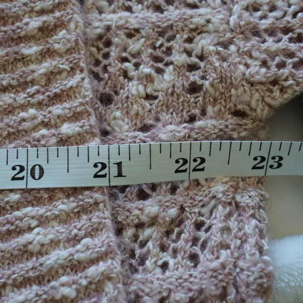 FRYE Cardigan Sweater Knit Oversized Duster Open Front‎ Women XL Speckled - Image 4