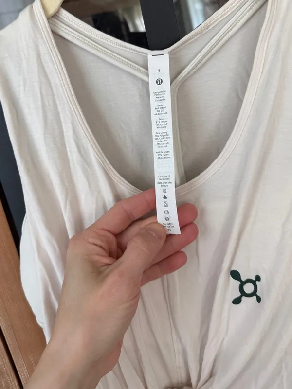 Lululemon Flow Y 2-in-1 Yoga Tank Top Light support sports bra orange theory - Image 5