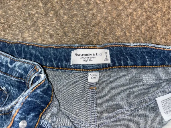 Abercrombie Shorts High-Rise Curve Love Mom - Image 2