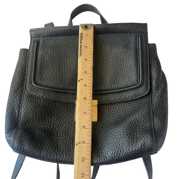 Kate Spade Jamison Everett Way Black Pebbled Leather Backpack - Image 12