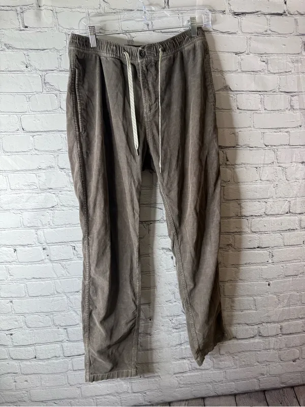 Vuori women’s brown draw string pants medium - Image 2