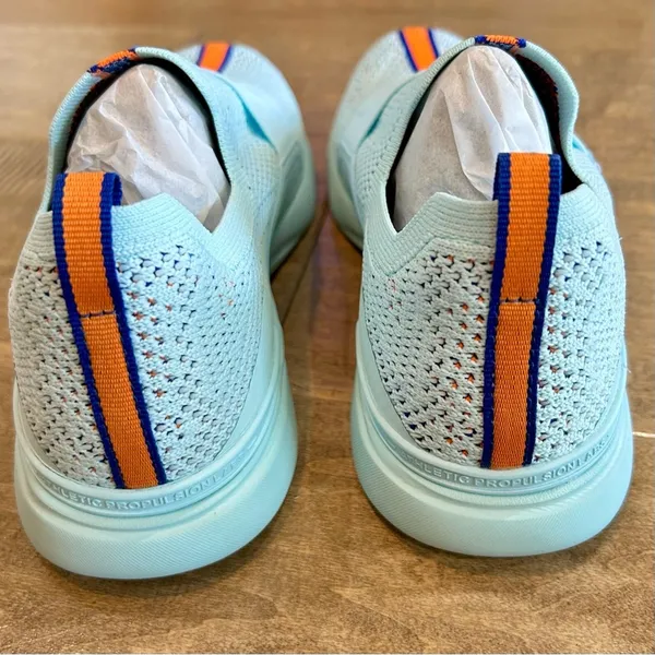 APL Women’s TechLoom Bliss Shoes Blue Orange Size 8 Brand New - Image 3