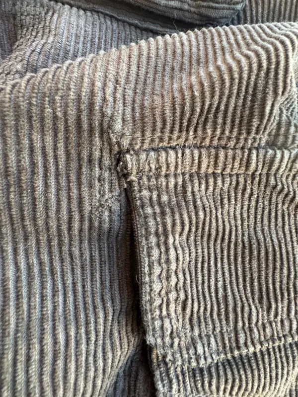 Free People Tahiti Cargo Corduroy Pants Size small Brown Drawstring - Image 7