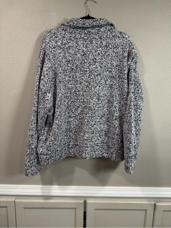 Aerie Heathered Button-Up Shacket - Image 3