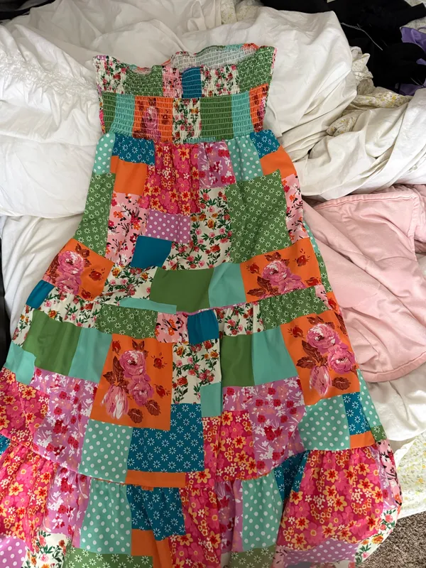 SheIn Patch work dress - Image 2