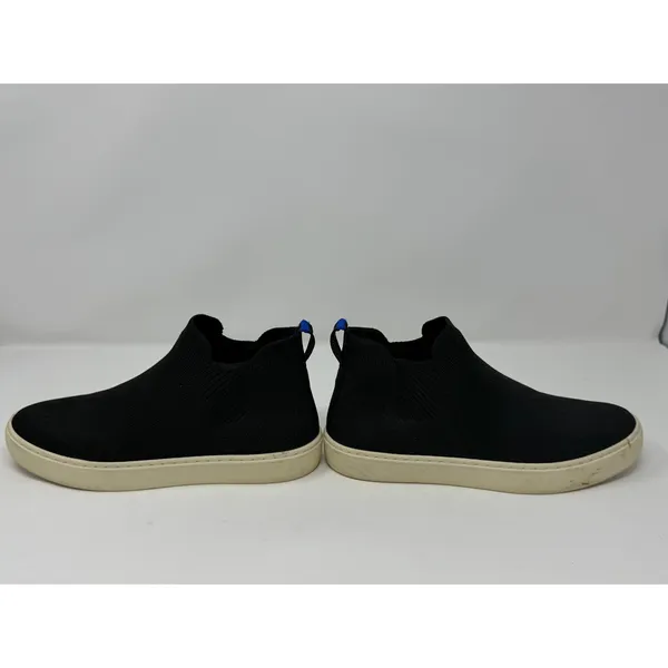 Rothy's Chelsea Sneaker Black Solid Knit Ankle Boot Women Size 7.5 - Image 15