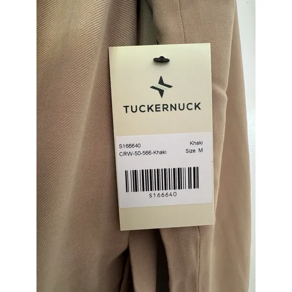 NWT Tuckernuck Shea Belted Blazer in Khaki Size Medium - Image 8