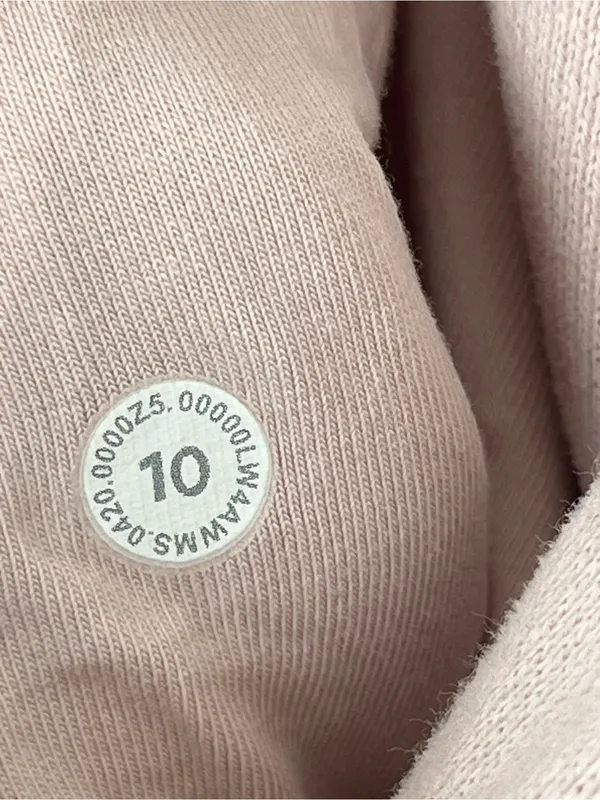 Lululemon Scuba Hoodie fleece zip up jacket feather pink 10 - Image 10
