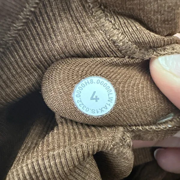 Lululemon Ebb To Street Tank Top Roasted Brown Athletic Athleisure Yoga Women 4 - Image 4