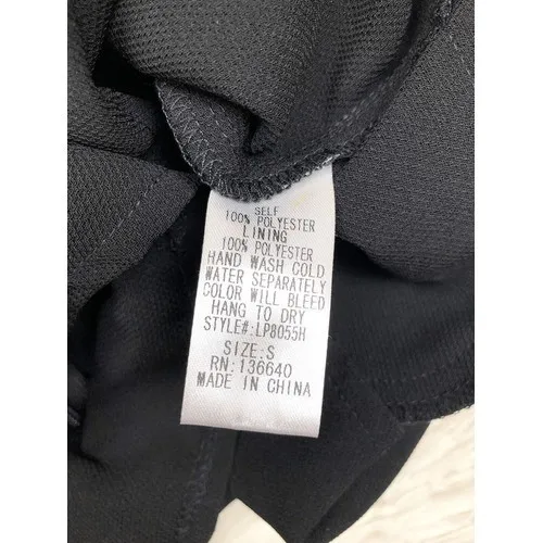 L'Atiste By Amy Black Foldover Skort Skirt Size‎ XS - Image 8