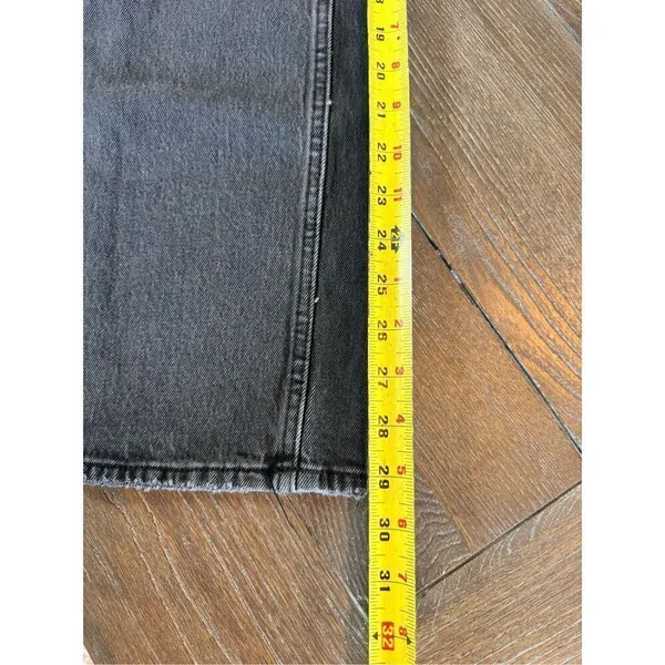Abercrombie & Fitch NWT Grey The‎ 90s Straight Ultra High Rise Size 25 - Image 7