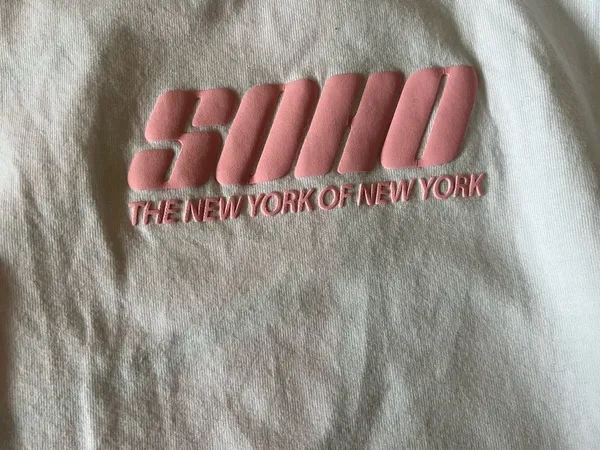 Soho Graphic White Tee Size M - Image 3
