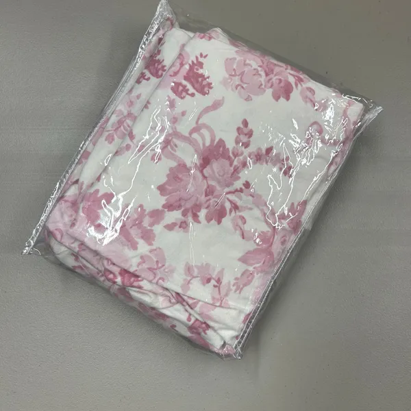 LoveShackFancy x Pottery Barn Flannel Pajama Set PJ Top & Bottoms Pink White NWT - Image 4