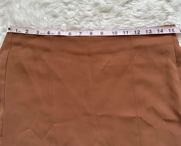 Jason Wu Skort Mini Skirt Shorts Neutral Brown M - Image 10