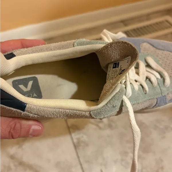 VEJA V-10 Multicolor Natural Babe Sneakers - Image 13