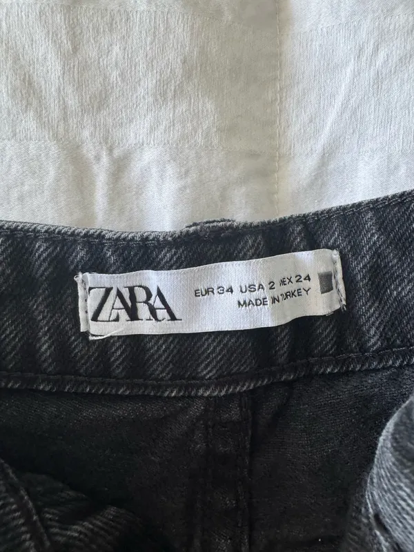 Black ZARA Jeans Straight - Image 2