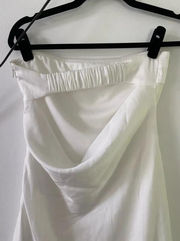 Princess Polly Strapless Mini Dress White - Image 2