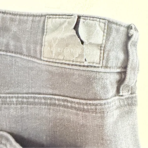 AMERICAN EAGLE Next Level High Waisted Jegging‎ in Black, Size 10 - Image 6