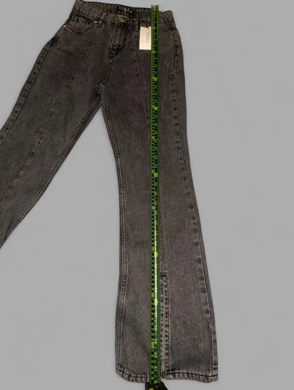 PIRAL Gray Jeans Size XS - Image 7