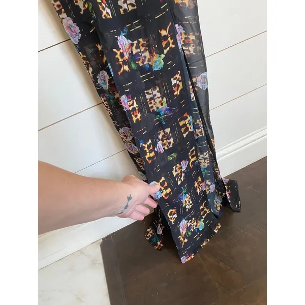 MINKPINK Jungle Fever Maxi Dress Multi Leopard Floral‎ Print XS IS15S1473 NEW - Image 7