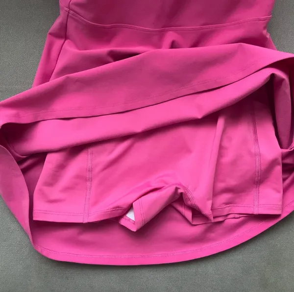 Alo Yoga Alosoft Courtside Tennis Dress Athletic Paradise Pink S - Image 6