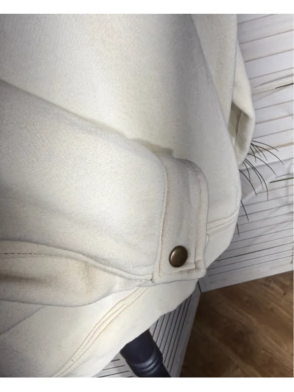 Urban outfitters Y2K oversized sweatshirt 1/2 zip cotton activewear grunge boho - Image 11
