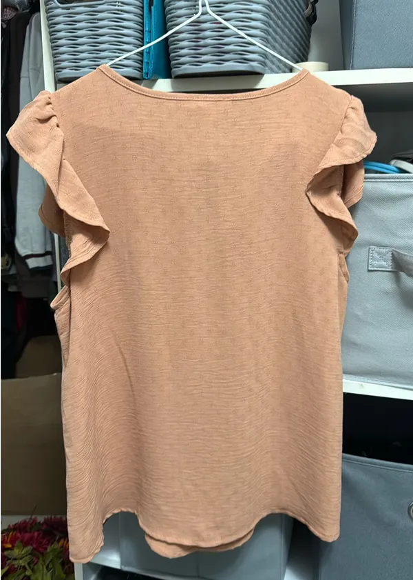 Top blouse Orange Size M - Image 2