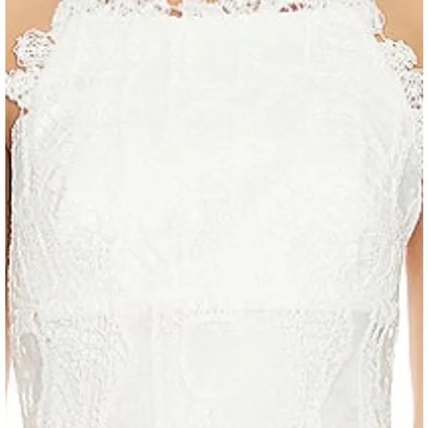 House of Harlow 1960 White Lace Mini Slip Dress XS Romantic Designer $248 NEW - Image 9