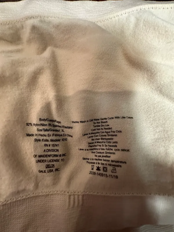 nude bandeau bra Tan Size XS - Image 6