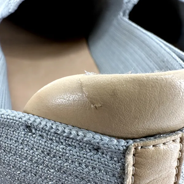 UGG Sammy Metallic Sneaker Slip On Rib Knit Hyper Weave Poron Insole Shimmer 9.5 - Image 7