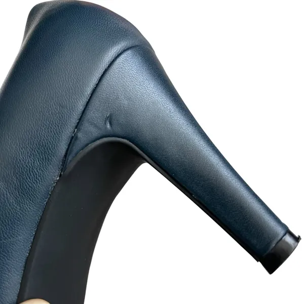 Naturalizer Michelle Pumps Leather Shoes Navy Women’s Size 9 Classic Neutral - Image 9