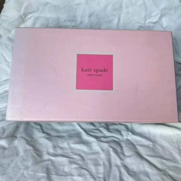 Kate Spade Crawford Satin Lux Bow Front White Pump Bridal Wedding Formal 8.5 NIB - Image 3