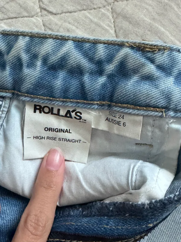 Rolla's High-Rise Straight Jeans - Image 3