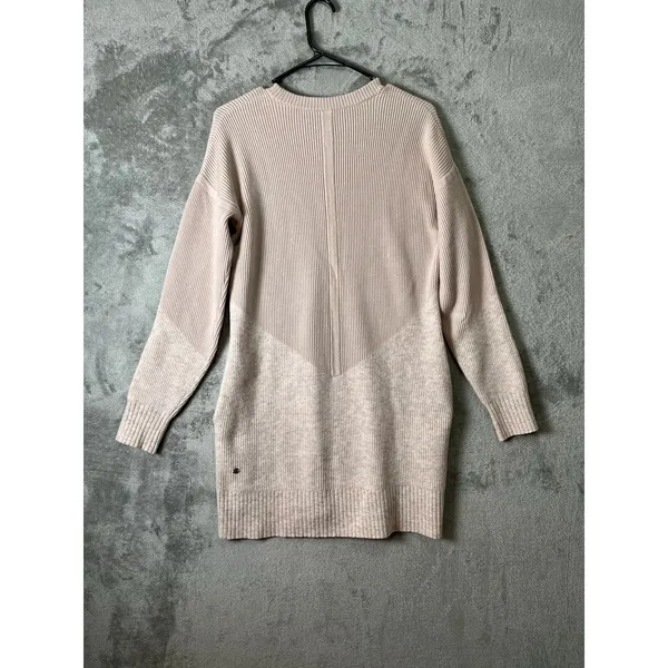 Lululemon Restful Intention Sweater Heathered‎ Pink Bliss XS Cashmere Wool - Image 4