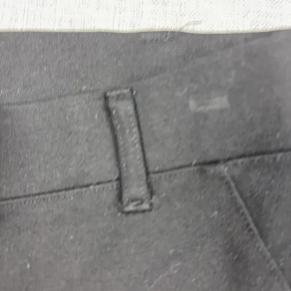 Quince Ultra Stretch Ponte Bootcut Pants Womens Medium Black Pull On Office Work - Image 8