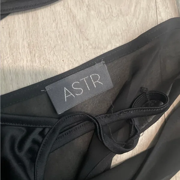 Astr Elegant Black Romper - Image 2