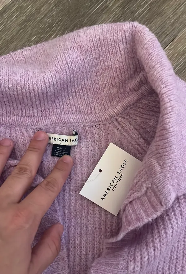 American Eagle Collared Sweater - Image 2