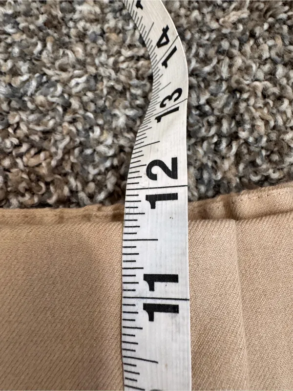 Ann Taylor Tan Wide Leg Trouser Dress Pants Womens 2 Preppy Classic Business - Image 3