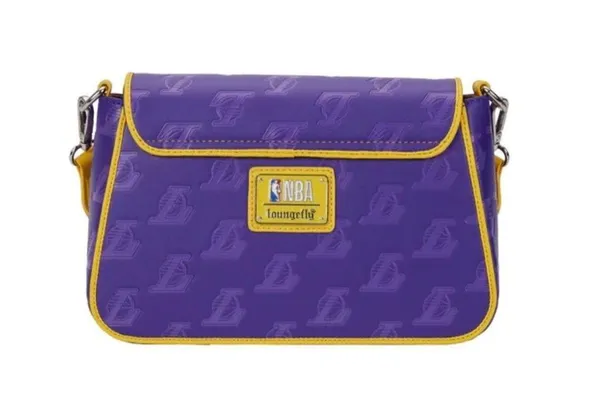 NBA Los Angeles Lakers Logo Crossbody Bag - Image 4