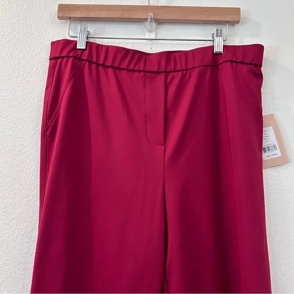 Bailey‎ 44 Gemma Straight Leg Pants Cabernet Size XL - Image 5