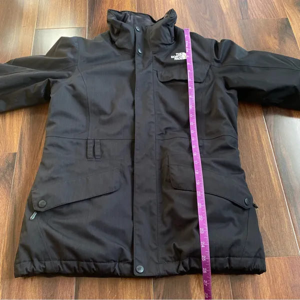 North Face HyVent 550FP Down Ski Jacket No Hood No Belt Women’s M - Image 12