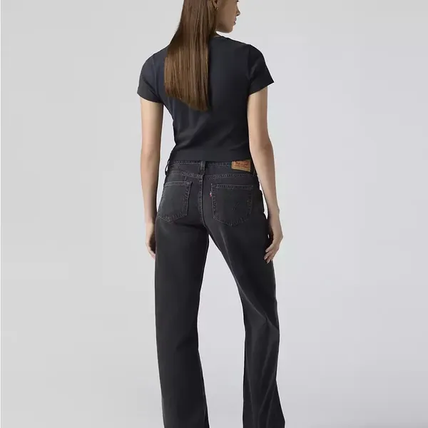 Levi’s Superlow Loose Iconic Washed Black‎ Denim Jeans - Image 3