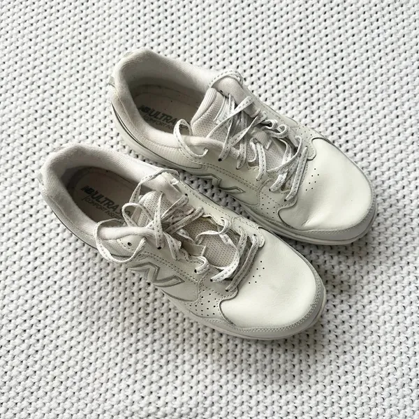 New Balance 411 Comfort Ride WA411LW1 White Walking Shoes Sneakers 7.5D Wide Wmn - Image 9
