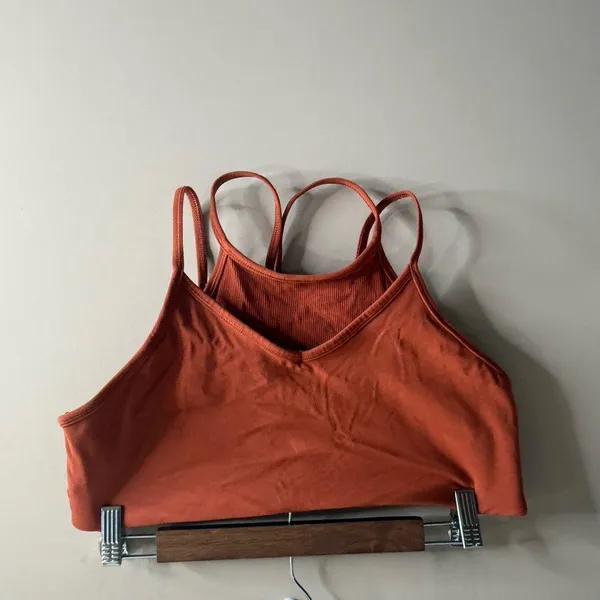 Nike Rust Orange Strappy Crop Top 2xl - Image 11