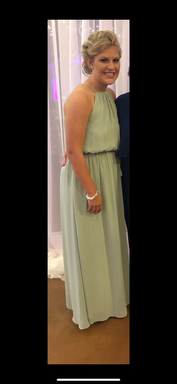 bridesmaid dress Green Size 10 - Image 4