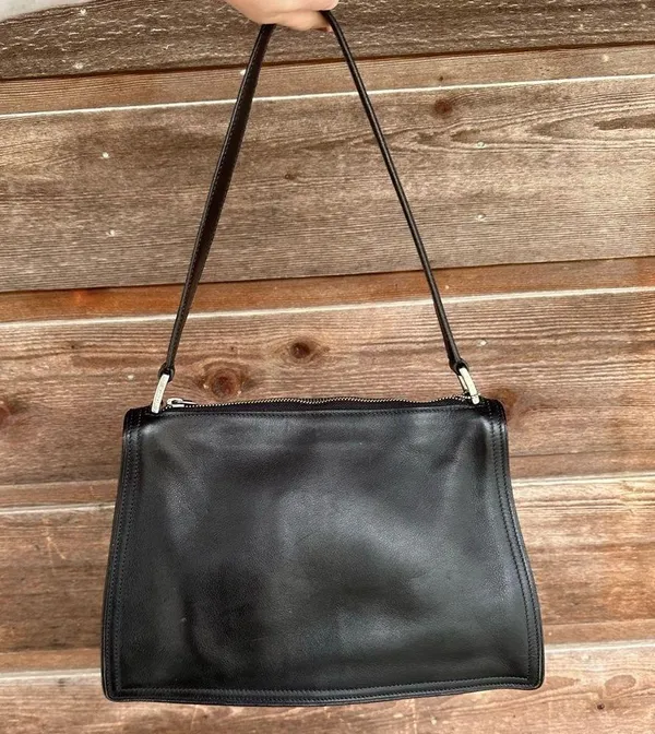 Vintage Leather Coach Mercer Purse - Image 2