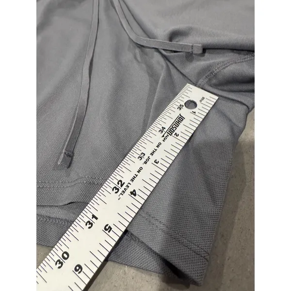Nike Dri Fit Womens‎ Athletic Shorts Gray Black Size XL Workout Running - Image 3
